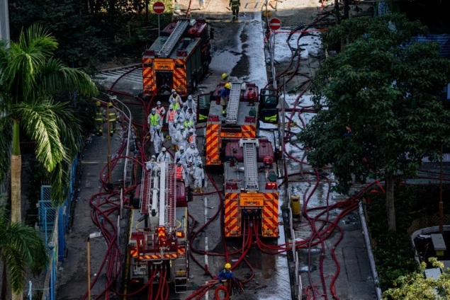 Broj poginulih u požaru u Hong Kongu porastao na 159 Broj poginulih u požaru u Hong Kongu porastao na 159