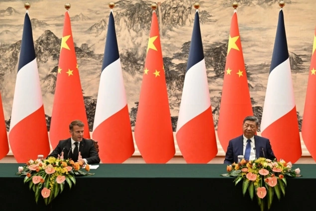 Xi i Macron za saradnju u globalnim krizama i trgovini Xi i Macron za saradnju u globalnim krizama i trgovini