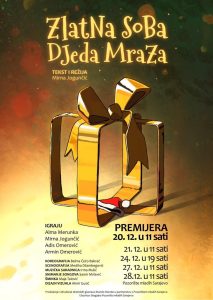 U sarajevskom Pozorištu mladih Zlatna soba Djeda Mraza