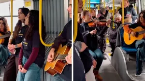 U Sarajevu pjesma ne staje: Srednjoškolci napravili spektakl u tramvaju, putnici oduševljeni