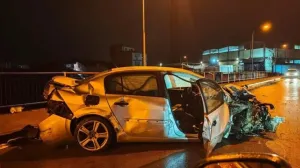 Teška nesreća kod tunela Vranduk: Strahovit sudar dva vozila, povrijeđene tri osobe