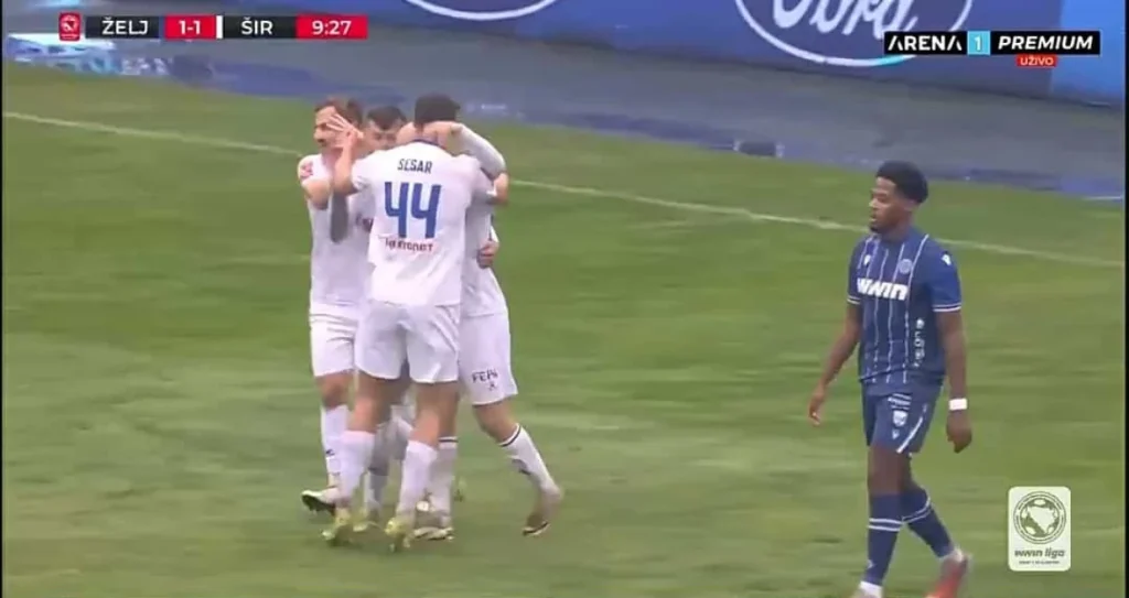 Nevjerovatna utakmica na Grbavici: Široki Brijeg ponovo vodi protiv Željezničara