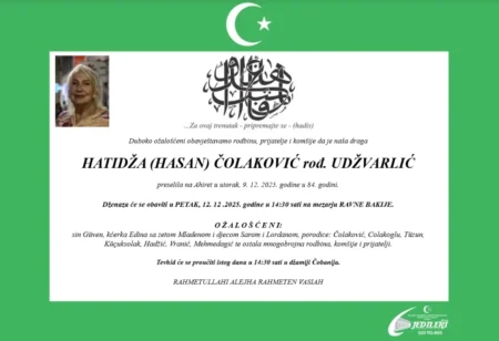 Preminula Hatidža Čolaković: Na ulicama Sarajeva bila je prepoznatljiva po svom modnom stilu