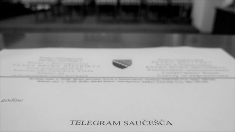 TELEGRAM SAUČEŠĆA GRADONAČELNIKA