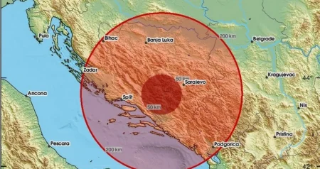 Zemljotres pogodio BiH: Kratko i jako zatreslo, Baš me prepalo…