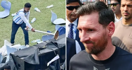 Besni navijači bacali stolice i flaše na Mesijevoj turneji u Indiji