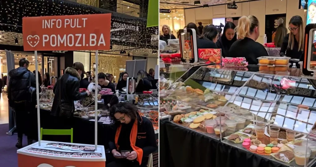 Humanitarni Slatki bazar u Sarajevu za projekat Obrok za sve