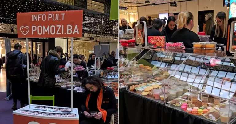 Humanitarni Slatki bazar u Sarajevu za projekat Obrok za sve