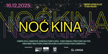 Uskoro u Sarajevu Noć kina, ulaz besplatan