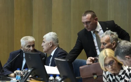 Čović tokom rasprave: Danas prioritet dva evropska zakona, ostalo nije tema