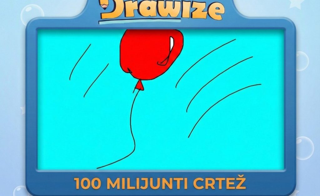 Hrvatska online igra crtanja i pogađanja, Drawize, probila granicu od 100 milijuna crteža