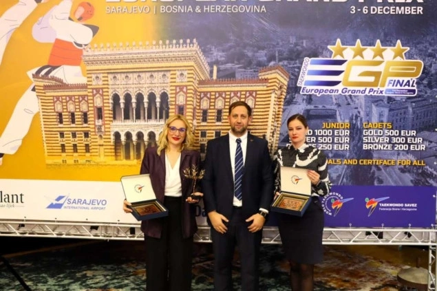 Pekić na otvaranju Evropskog Grand Prixa: Iz Sarajeva, osim medalja, ponesite i nova prijateljstva Pekić na otvaranju Evropskog Grand Prixa: Iz Sarajeva, osim medalja, ponesite i nova prijateljstva