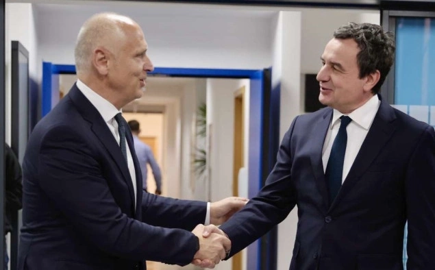 Kapetanović otvorio Sedmicu CEFTA-e 2025. i sastao se s premijerom Kurtijem u Prištini Kapetanović otvorio Sedmicu CEFTA-e 2025. i sastao se s premijerom Kurtijem u Prištini