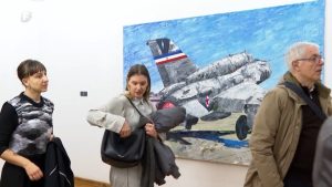 U Banjoj Luci otvorena izložba Rana u planini slikara Slobodana Vidovića