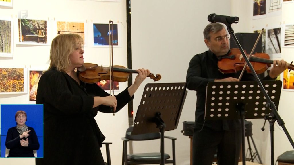 Muzičko-vizuelni projekat MINP u Umjetničkoj galeriji BiH