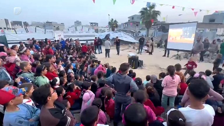 Filmski festival u Gazi na trenutak vratio osmijeh na dječija lica