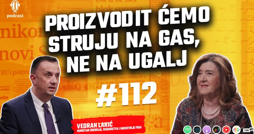 Vedran Lakić: Nove gasne firme neće biti, BH-Gas se isključuje iz Južne interkonekcije – Direktno