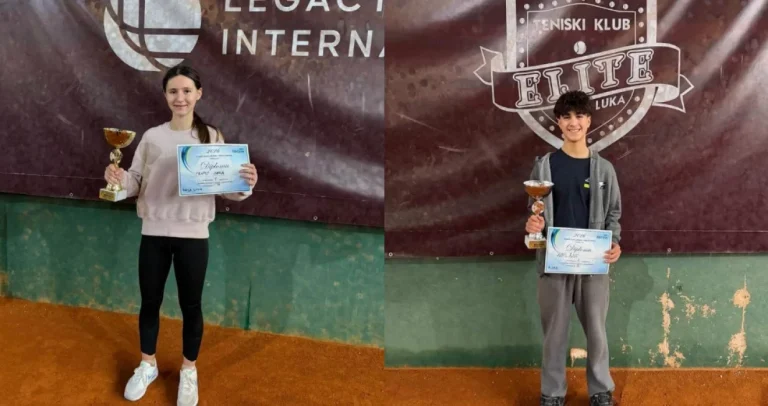 Kan Ahić i Sara Tripić prvaci BiH do 14 godina