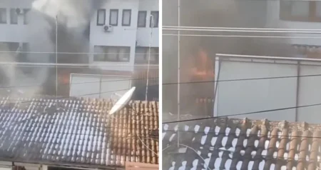 (VIDEO) Gorio objekat Islamske zajednice u Novom Pazaru: Hvala svima na brzoj reakciji