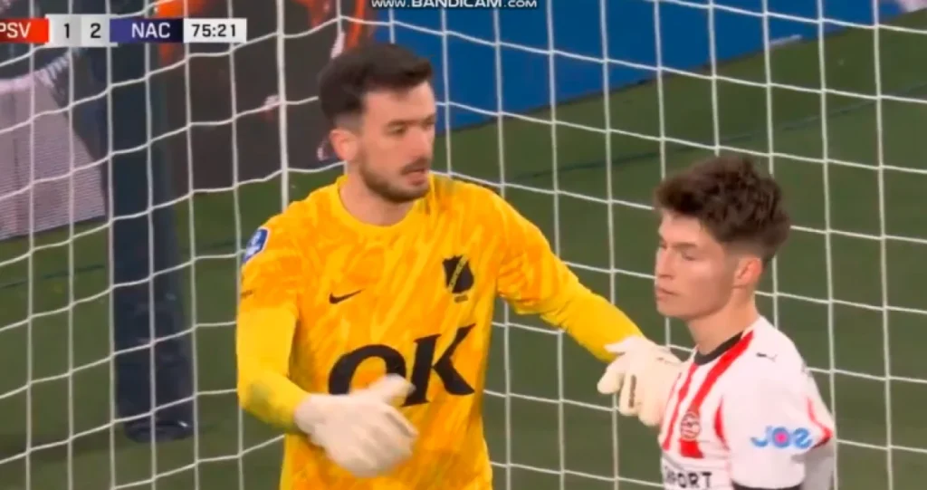 (VIDEO) Bajraktarević u NEVJERICI: Nevjerovatno šta je golman NAC Brede odbranio bh. fudbaleru