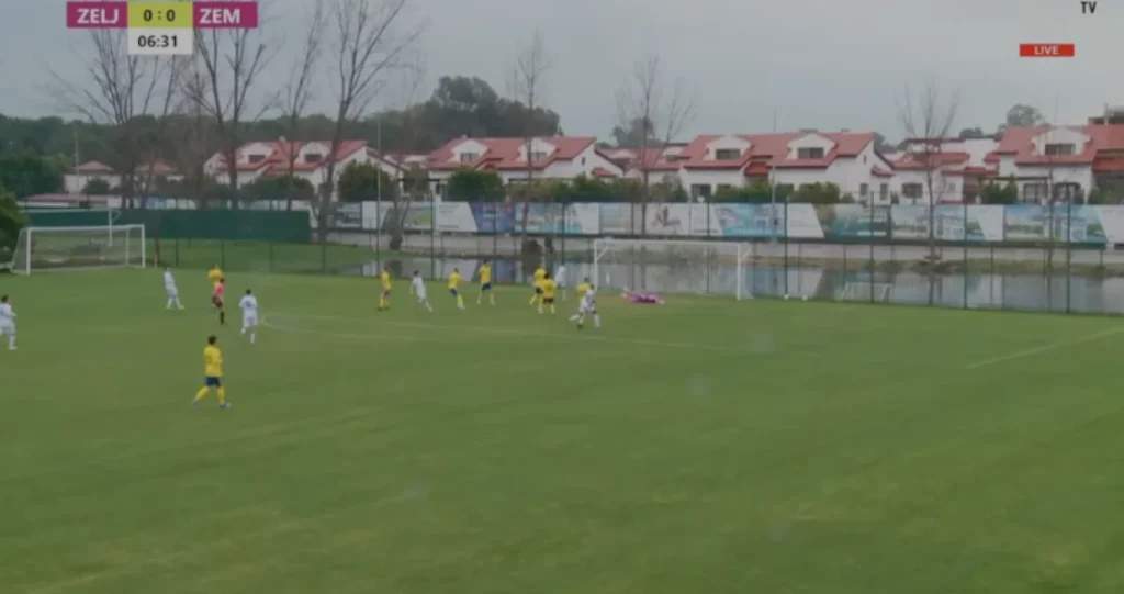 (VIDEO) Matej Cvetanoski postigao lijep pogodak i donio Željezničaru vodstvo