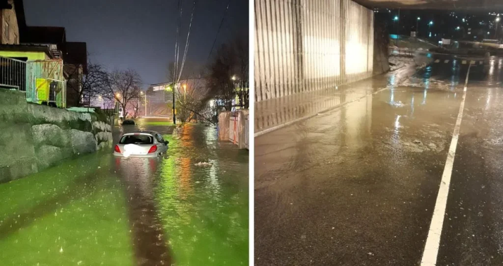 (VIDEO) Vozači u BiH na mukama: Evo kakve probleme im je napravila kiša
