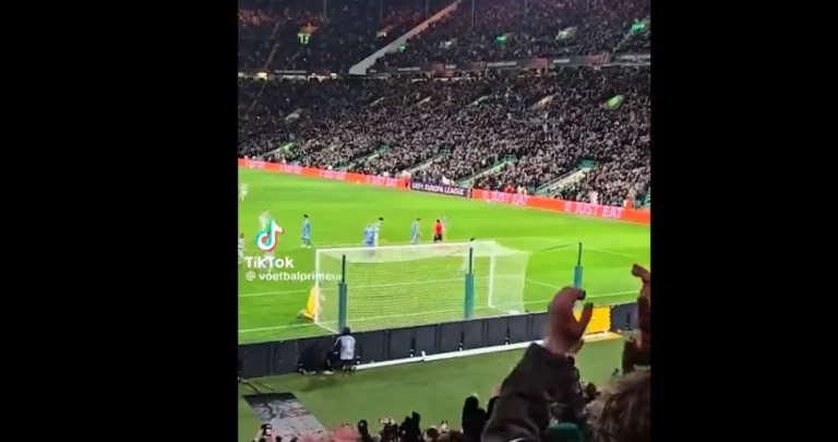 Navijači Utrechta slavili gol Celtica protiv njihovog kluba Navijači Utrechta slavili gol Celtica protiv njihovog kluba