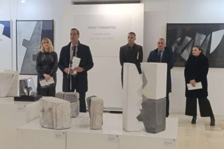 Izložba Tomislava Ostoje Eros i Thanatos otvorena u Mostaru