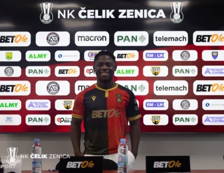 Liberijac Emmanuel King Sieh Jr. potpisao za Čelik Liberijac Emmanuel King Sieh Jr. potpisao za Čelik