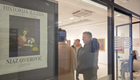 Otvorena izložba Historija iluzija Nijaza Omerovića u Novom Gradu Sarajevo