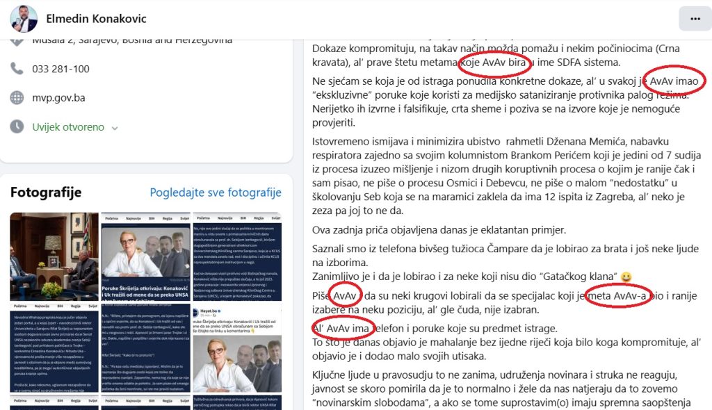 Zašto Faću treba pustiti iz pritvora: Kad zastupnica Seka i ministar Dino vrše digitalno nasilje