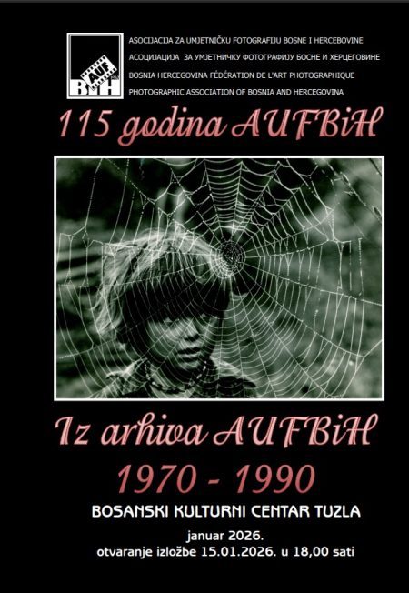 U Galeriji BKC Tuzla izložba „Iz arhiva AUFBiH 1970–1990
