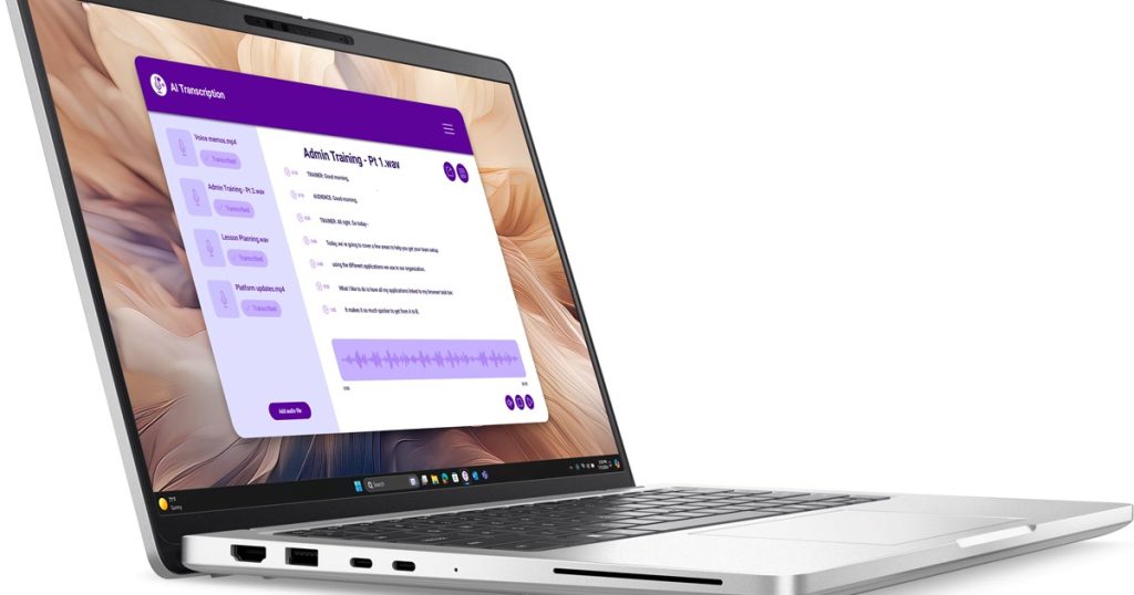 Poslovni laptop Dell Pro 14 Plus PB14250 ima aluminijsko kućište i stiže s Intel Core Ultra CPU-om