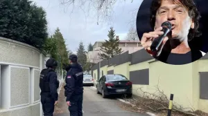 Vidno uznemirena: Čolina mlađa kćerka u trenutku eksplozije bila u kući, snimljena ispred vile