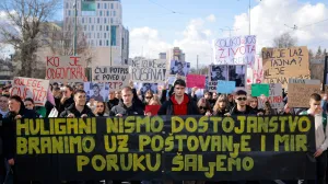 Počeo novi protest građana u Sarajevu, blokirana saobraćajnica kod Zemaljskog muzeja