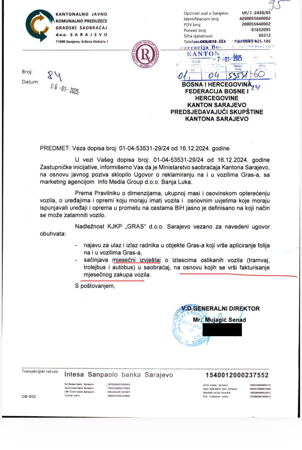 Marketinški ugovori s banjalučkom firmom otkrivaju: GRAS je morao koristiti stare tramvaje da bi ispunili ugovor sa INFO MEDIA GROUP