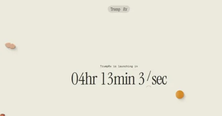 Trump predstavlja online platformu koja će građanima nuditi lijekove po nižim cijenama