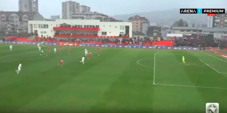 Utakmica je praktično tek počela, a Sloga je primila gol
