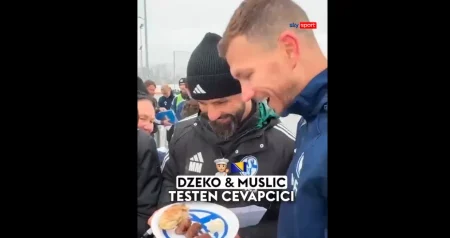 Poznato ko je donio ćevape na trening Schalkea, nisu u pitanju Bosanci…
