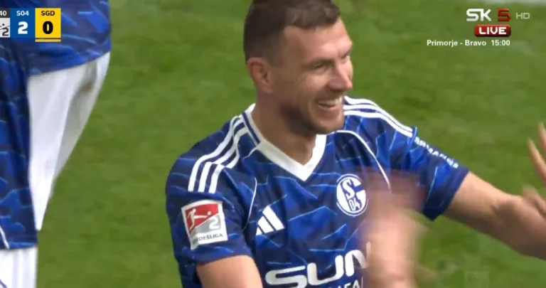 (VIDEO) GOOOOOOOLLL: Nevjerovatni Džeko postigao NOVU GOLČINU za Schalke