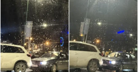 Nesreća na kružnom toku u Pofalićima: Sudar izazvao velike gužve