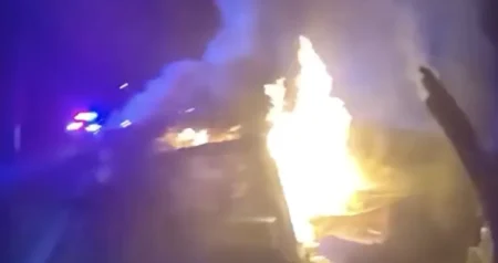 Heroj iz BiH: Policajac Almin spasio ženu i dijete iz zapaljenog automobila u američkom gradu