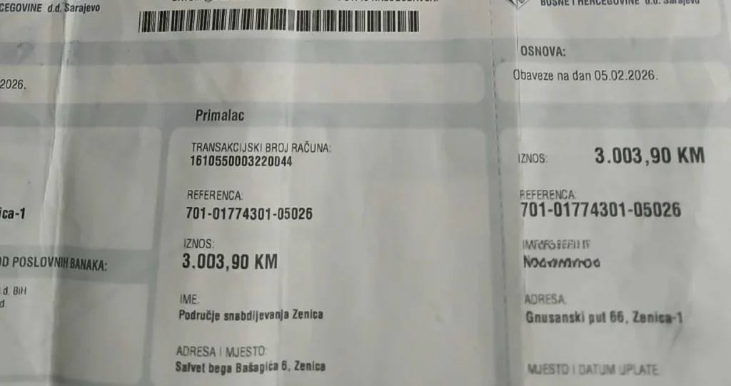 Zeničanki stigao račun za struju u iznosu od 3.000 KM: Djeca vani, ja na poslu i dođe ovaj račun