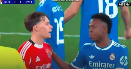 (VIDEO) Dedić je tokom HAOSA na terenu prišao Viniciusu, pogledajte njihov razgovor