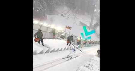 Izbjegnuta TRAGEDIJA na Olimpijskim igrama: Ski-skakača su milimetri dijelili od fatalnog ishoda…