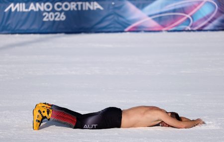 Striptiz na snegu, Novak Đoković u neverici zbog klizača