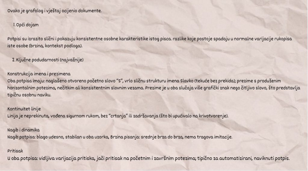 Šta otkriva „analiza Domagoja Margetića: AI-stručnjak grafolog, četnici koji ne znaju ćirilicu i novinar kojem svi povjeravaju tajne spise