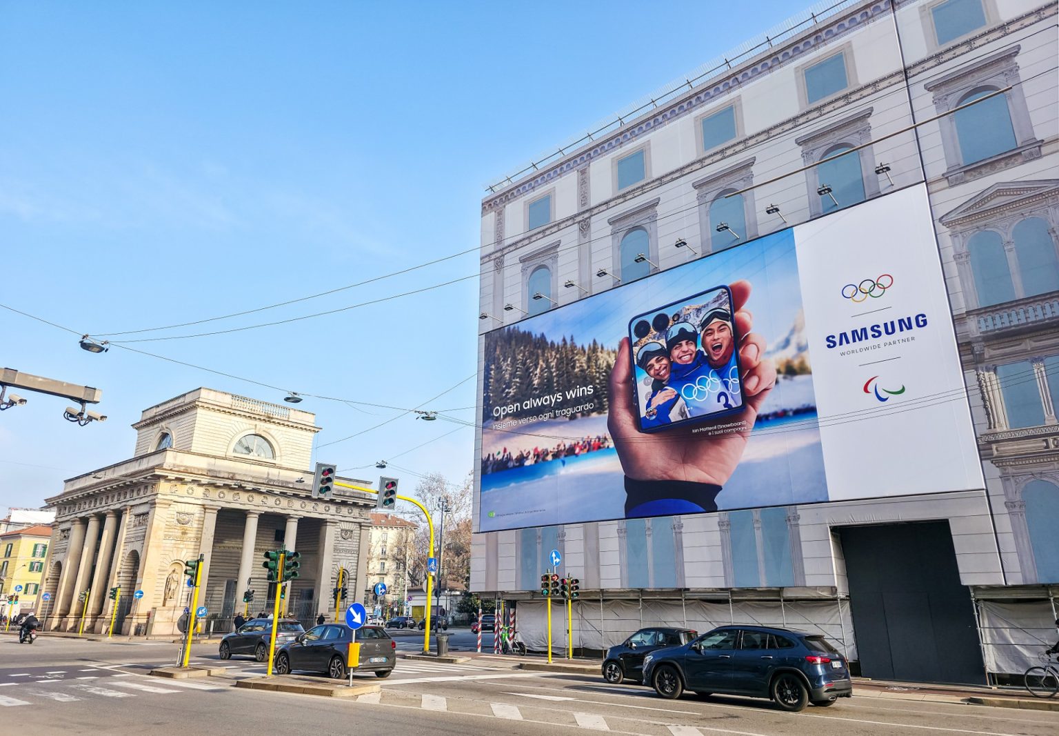 Samsung kampanja „Open Always Wins počinje da živi u Milanu