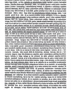 Objavljujemo Rješenje Kantonalnog suda u Sarajevu: Nalazi vještaka u slučaju tramvaj u koliziji sa iskazima svjedoka, ali i sa samim sobom. Vještaci i tužilac pokušali svu odgovornost prebaciti na vozača Adnana Kasapovića!