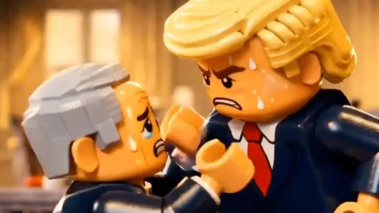 Proiranski video snimci preplavljuju društvene mreže, uključujući i Lego verziju Trumpa, ali X, Meta i TikTok šute